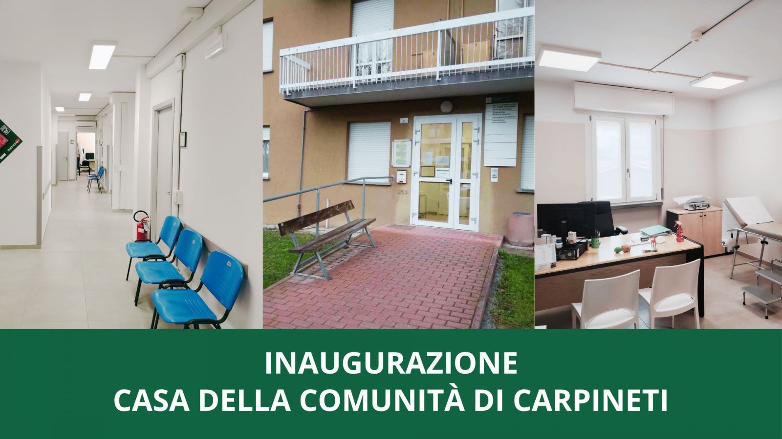 Inaugurazione della Casa della Comunità di Carpineti Inaugurazione della Casa della Comunità di Carpineti