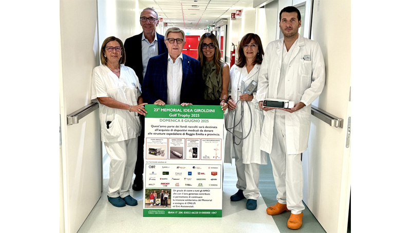 Altre due donazioni grazie al Memorial Giroldini al Santa Maria Nuova e all’Ospedale di Montecchio