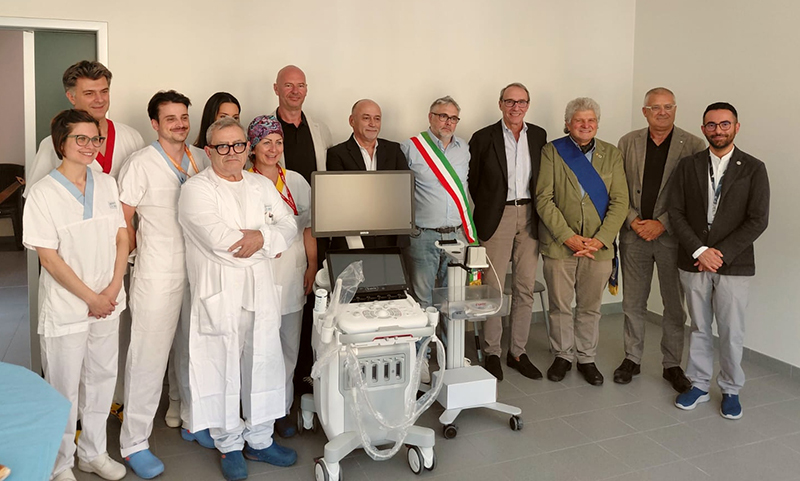 Castelnovo né Monti, la Fondazione Manodori dona un ecografo di ultima generazione al Sant’Anna